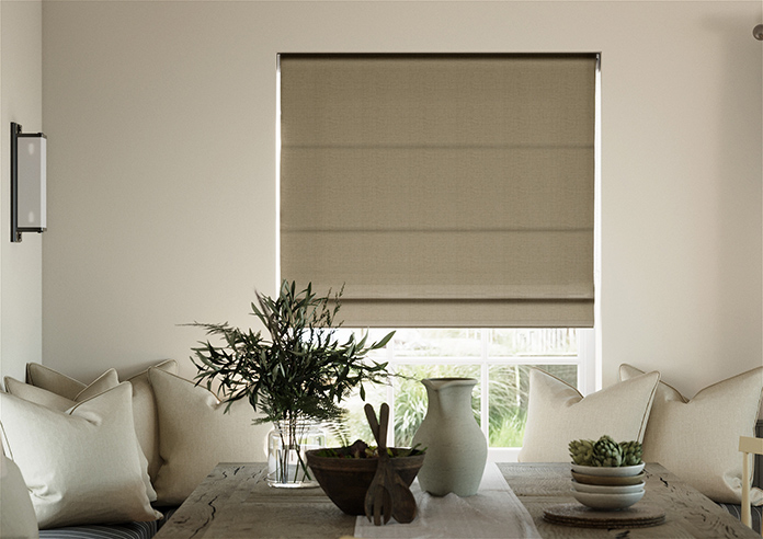 Devonshire, Biscuit - Roman Blind - Image 3